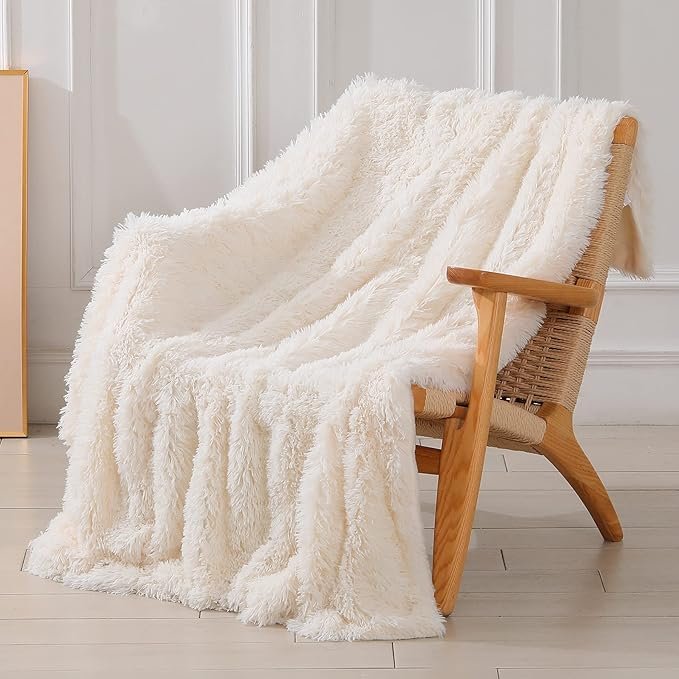 3. Faux Fur Throw Blanket