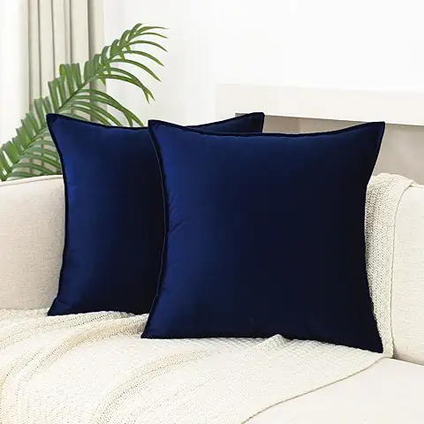 Velvet Throw Pillow Covers
