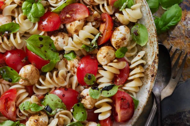 Caprese pasta salad