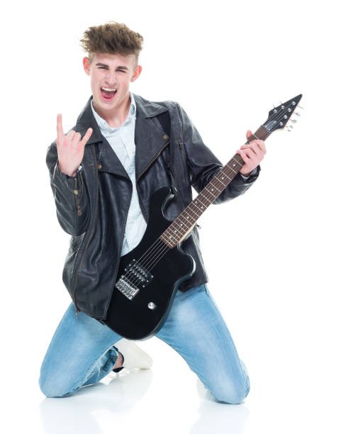 faux leather jacket outfit rockstar