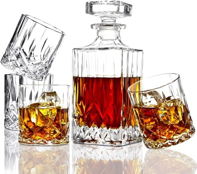 whiskey decanter set