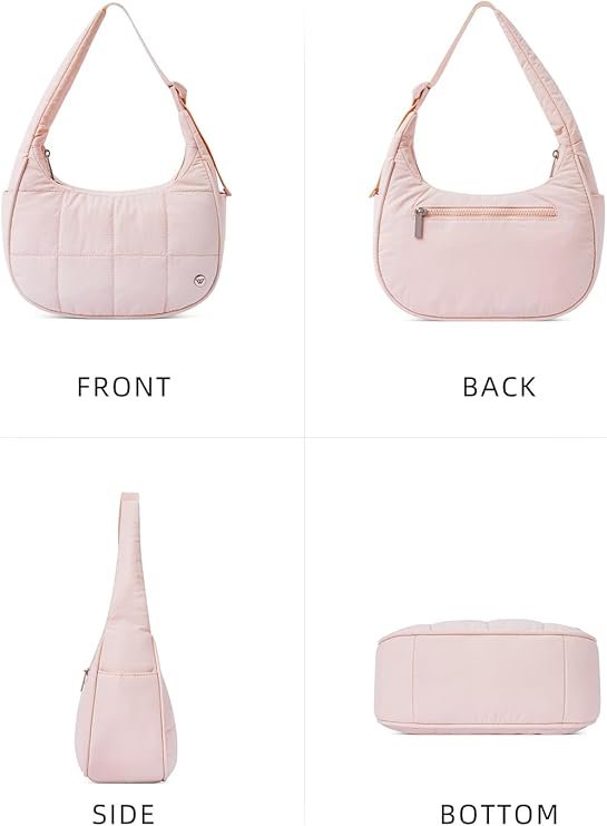 White Dumpling Bag and Quilted Clutch Dupes