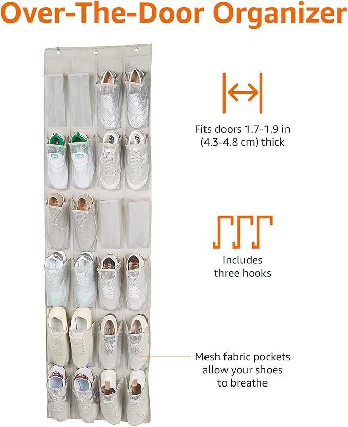 over the door shoe organizer